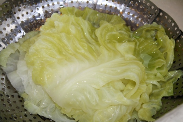 ssam-bap cabbage leaves